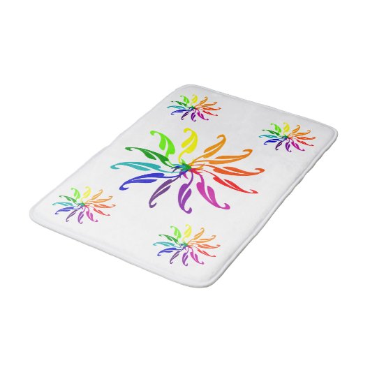 Bath Mat - Color Wheels (Gekanteld)