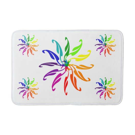 Bath Mat - Color Wheels (Voorkant)