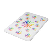 Bath Mat - Color Wheels