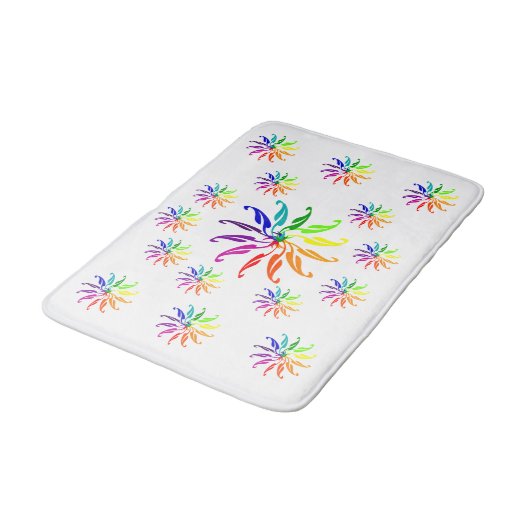 Bath Mat - Color Wheels (Gekanteld)