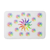 Bath Mat - Color Wheels (Voorkant)