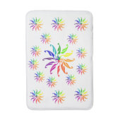 Bath Mat - Color Wheels (Voorkant Verticaal)