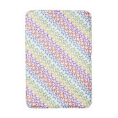 Bath Mat - Colored sterren (Voorkant Verticaal)