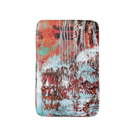 Bath Mat – Corrosion Pulse (Voorkant Verticaal)