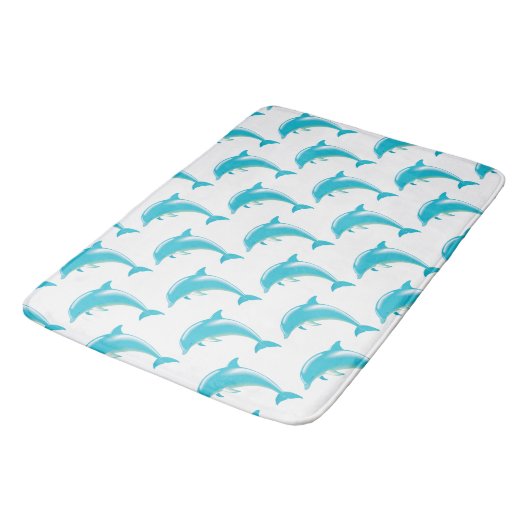 Bath Mat/Dolphins Badmat (Gekanteld)
