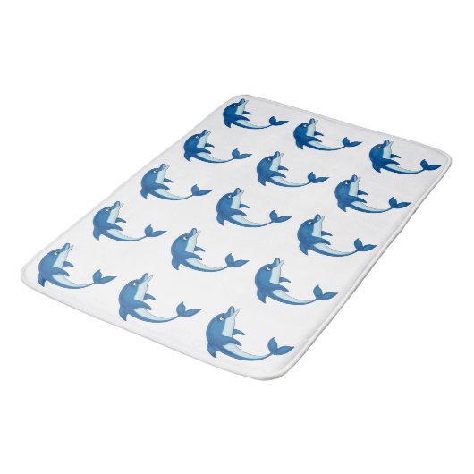 Bath Mat/Dolphins Badmat (Gekanteld)