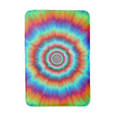Bath Mat Explosion in Blue and Oranje (Voorkant Verticaal)