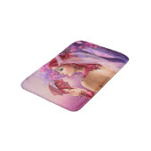 Bath Mat fantasy lady koningin en red dragon (Gekanteld)