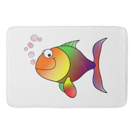 Bath Mat/Fish Badmat (Voorkant)