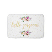 Bath Mat - Floral hallo prachtig (Voorkant)