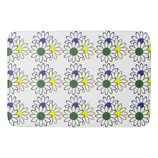 Bath Mat/Flowers Badmat (Voorkant)