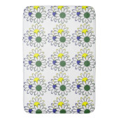 Bath Mat/Flowers Badmat (Voorkant Verticaal)