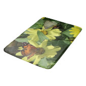 Bath Mat/Flowers en Butterfly Badmat (Gekanteld)