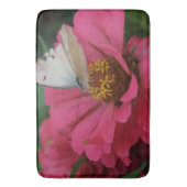 Bath Mat/Flowers en Butterfly Badmat (Voorkant Verticaal)