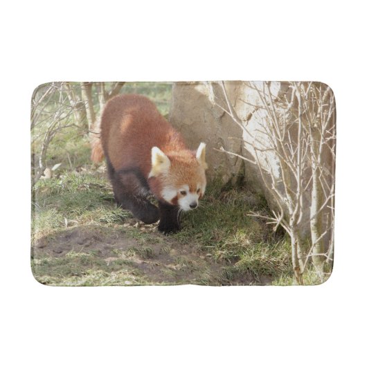 Bath Mat Foto red panda, animal 0126. (Voorkant)