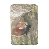 Bath Mat Foto red panda, animal 0126. (Voorkant Verticaal)