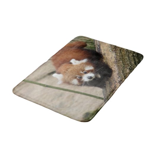 Bath Mat Foto red panda, animal 0127. (Gekanteld)