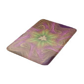 Bath Mat Fractal Licht Paarse Palet (Gekanteld)