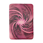Bath Mat Fractal Twisted Paarse & Plum (Voorkant Verticaal)