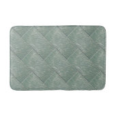Bath mat green water look (Voorkant)