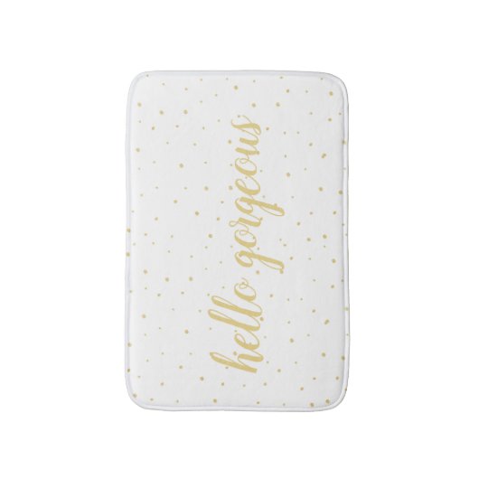 Bath Mat - hallo prachtig (Voorkant Verticaal)