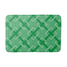 Bath Mat - Interwoven Diamonds