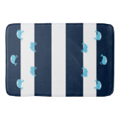 Bath Mat - Light Blue Whale (Voorkant)