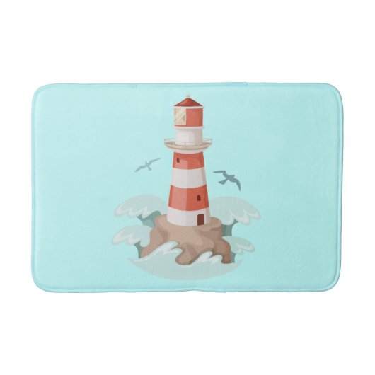 Bath Mat/Lighthouse Badmat (Voorkant)