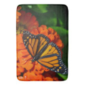 Bath Mat/Marigold en Butterfly Badmat (Voorkant Verticaal)