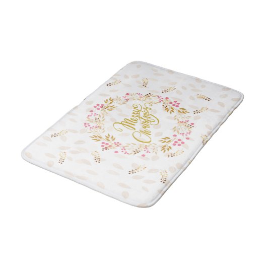 Bath Mat Merry Kerstmis (Gekanteld)