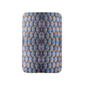 Bath Mat met Abstract Honeycomb-ontwerp (Voorkant Verticaal)