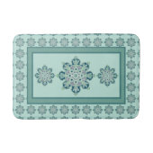 Bath Mat met Green Medallion-design (Voorkant)