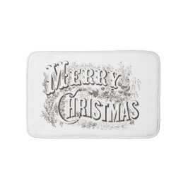 BATH MAT MET "MERRY CHRISTMAS"