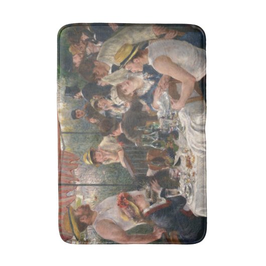 Bath Mat met Renoir's Luncheon Party Print (Voorkant Verticaal)