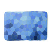 Bath mat Mosaic in Blue (Voorkant)