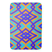 Bath Mat, Multicolor modern klassiek design Bath Badmat (Voorkant Verticaal)