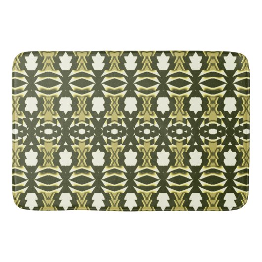 Bath Mat, Multicolor modern klassiek design Bath Badmat (Voorkant)