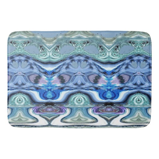 Bath Mat, Multicolor modern klassiek design Bath Badmat (Voorkant)