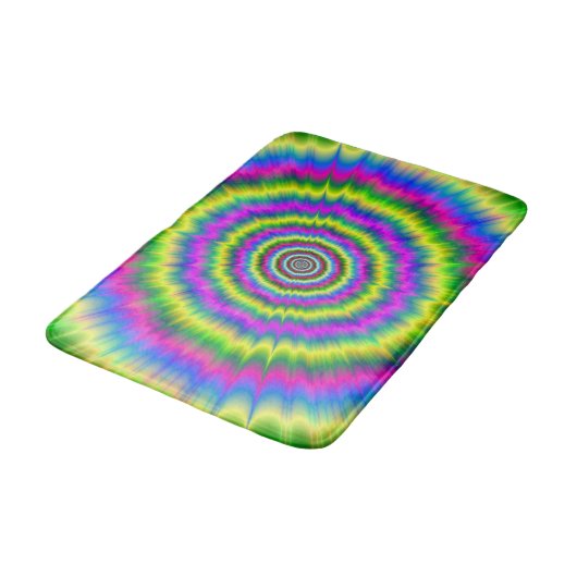 Bath Mat Neon Explosion (Gekanteld)