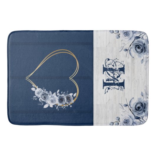 Bath Mat Ocean Theme Chic (Voorkant)