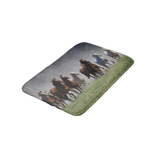 Bath Mat (paarden) (Gekanteld)