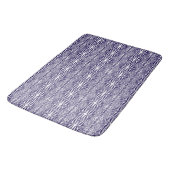 Bath Mat Paarse Ornament (Gekanteld)