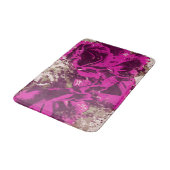 Bath Mat Paarse Roos Waterverf (Gekanteld)
