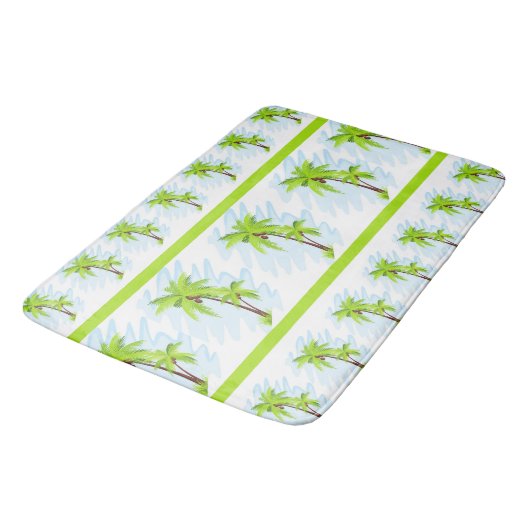Bath Mat/Palm Trees Badmat (Gekanteld)