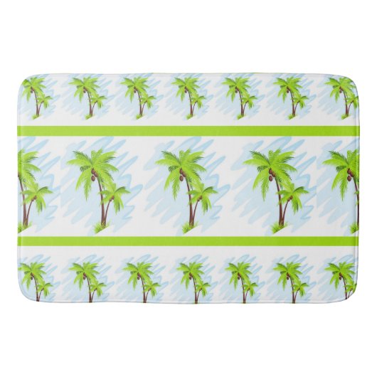 Bath Mat/Palm Trees Badmat (Voorkant)