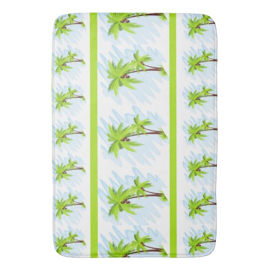 Bath Mat/Palm Trees Badmat (Voorkant Verticaal)