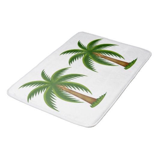 Bath Mat/Palm Trees Badmat (Gekanteld)