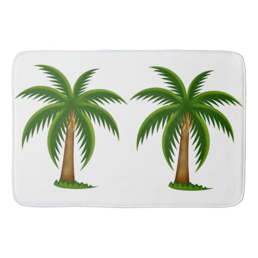 Bath Mat/Palm Trees Badmat (Voorkant)