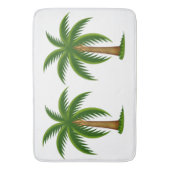 Bath Mat/Palm Trees Badmat (Voorkant Verticaal)