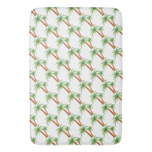Bath Mat/Palm Trees Badmat (Voorkant Verticaal)